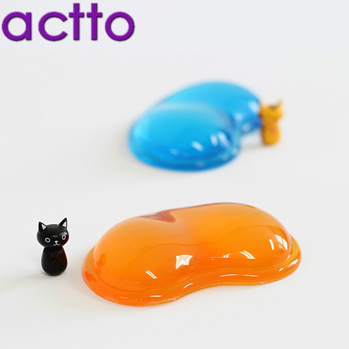 Korea ACTTO Anchamps GEL SILICONE CARE Wrist Care Pads Soft Elastic Strong Personality Creative Cute Hands
