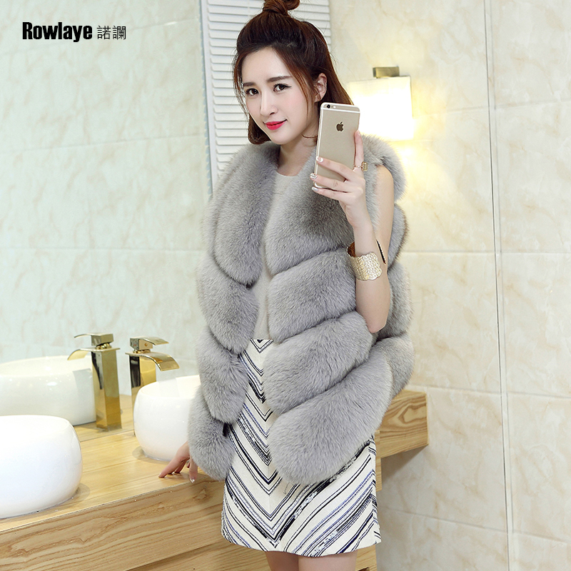 Manteau de fourrure femme ROWLAYE   - Ref 3173032 Image 3