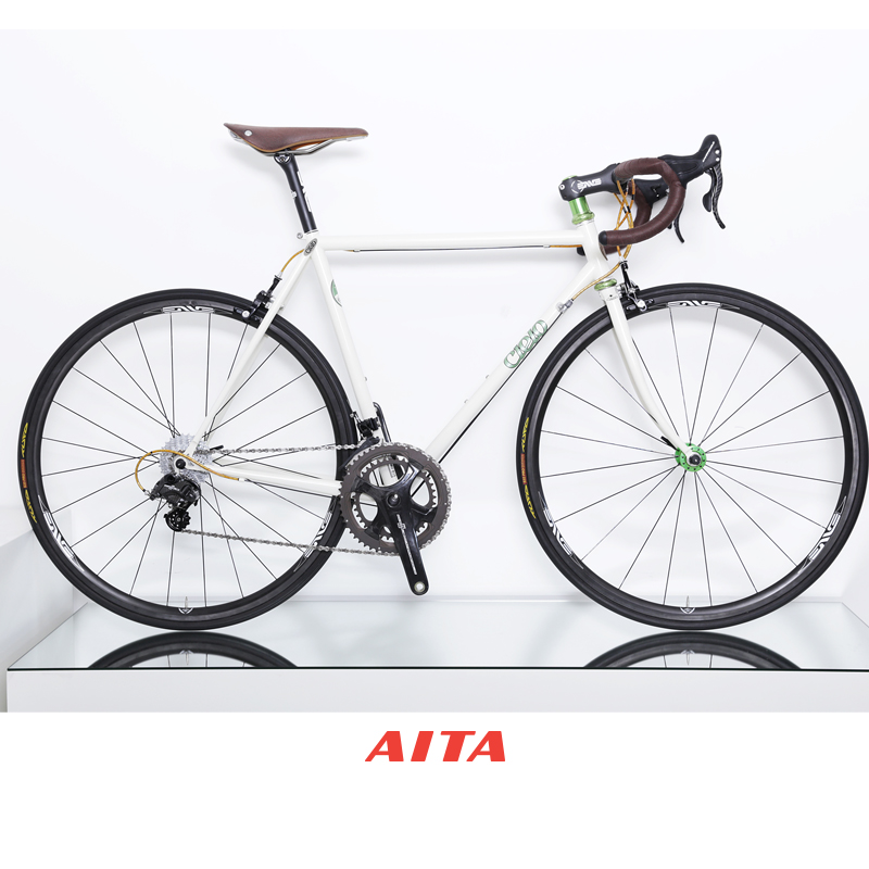 (Show)Cielo Sportif Racer White Green Steel Frame Road