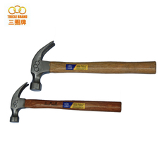 Молотки-гвоздодёры 【上海三圈工具】青冈木柄羊角锤 铁锤 榔头 锤子 0.25-0.75kg