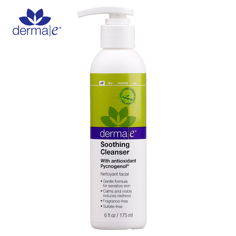 Derma E/德玛依碧萝芷平衡舒缓洁面乳 保湿补水深层洁净洗面奶