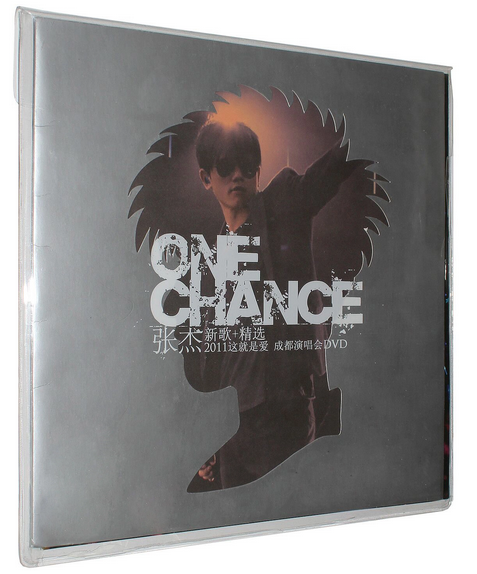 正版 张杰 One Chance 这就是爱演唱会精选专辑 2CD+DVD+写真册
