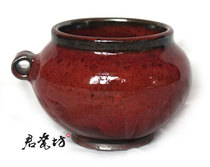 钧瓷 禹州神垕 国家级工艺美术大师 杨国政作品 小鸟食罐