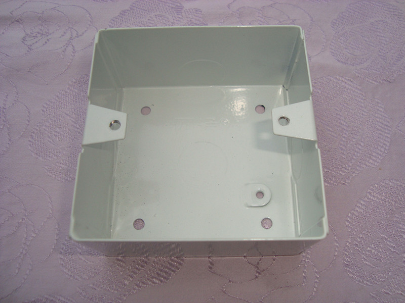 Four-way 86H45 metal 86 thickened open box 86 open box 86 open box Switch socket box Junction box