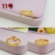 Thời trang giả cát nhẫn vàng 24k nhẫn vàng sống miệng điều chỉnh tình yêu hoang dã nhẫn phụ nữ