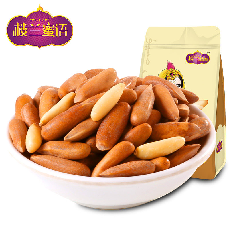 【天猫超市】楼兰蜜语手剥松子125g坚果干果特产休闲零食手剥松子