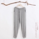 Quần pyjama nam rộng mùa hè điều hòa không khí quần quần kích thước lớn mỏng modal căng quần thường xuyên quần chùm - Quần tây quần short nữ lưng cao Quần tây