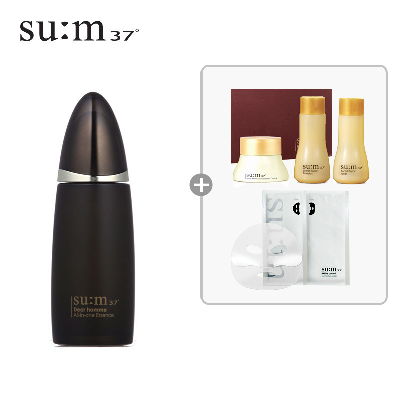 韩国LG直邮su:m37/苏秘(呼吸) 男士全效精华 110ml 抗皱 美白