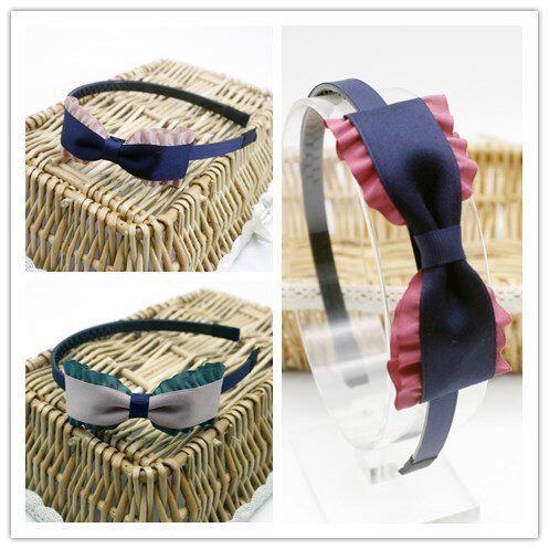 South Korea Imported Children Hair Accessories Large Girl Hair Hoop Student Hair Hoop Girl Butterfly Knot Card With Teeth