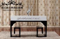 European style wrought iron coat rack shoe changing stool coat rack foyer coat rack chair sofa hotel spot club