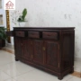 Gỗ gụ nội thất màu đen gỗ hồng mộc sideboard bộ đồ ăn rộng bên tủ trà tủ bên tủ gỗ tủ nhựa đẹp