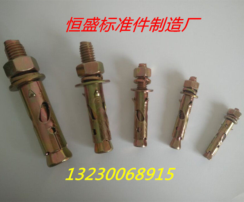 National Standard Expansion Screws with Holes Galvanized Expansion Screws Special Offer