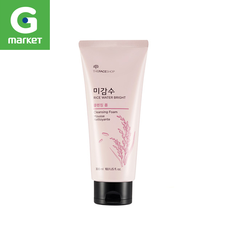 集货仓 [THE FACE SHOP菲诗小铺]大米白皙温和洗面奶大容量300ml