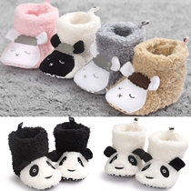 Loose men and women Baby Cotton boots baby snow boots foot cover newborn autumn and winter warm shoes baby toddler shoes