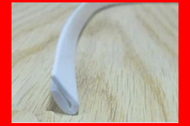 Soft film ceiling fastening edge strip light film rubber strip plastic strip white side strip press edge strip closing strip Nanjing manufacturer
