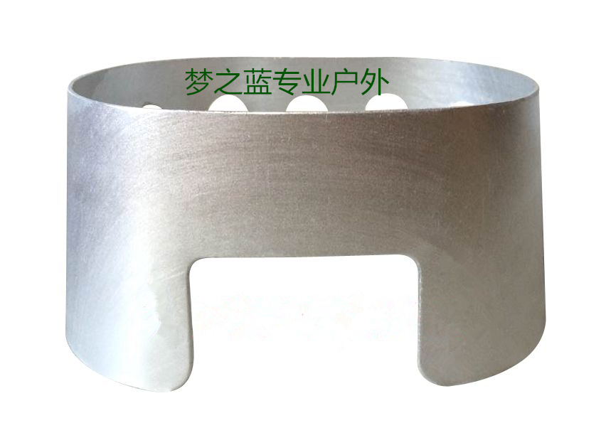 Single soldier US military portable outdoor small barbecue oven special camping barbecue oven rack solid alcohol oven barbecue oven