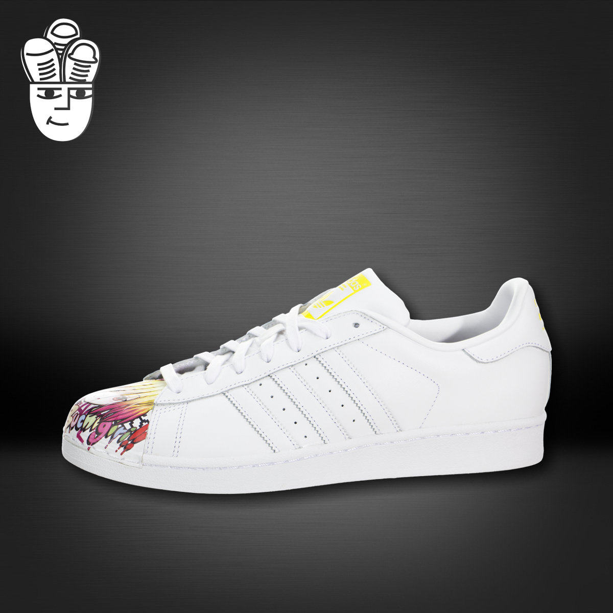 Adidas Superstar Supershell 贝壳头板鞋 运动休闲鞋 艺术品系列
