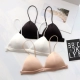 Mùa hè ống top ngực áo ngực với miếng đệm ngực không có vòng thép làm đẹp trở lại mỏng dây đeo vai đồ lót tam giác bikini phần mỏng áo 2 dây Ống