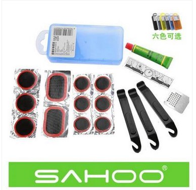 SAHOO BIKE REPAIR Tire Tool Suit Pry Tyre Baton tyre Glue Tonic tyre Tire Sheet rubbing sheet equipment