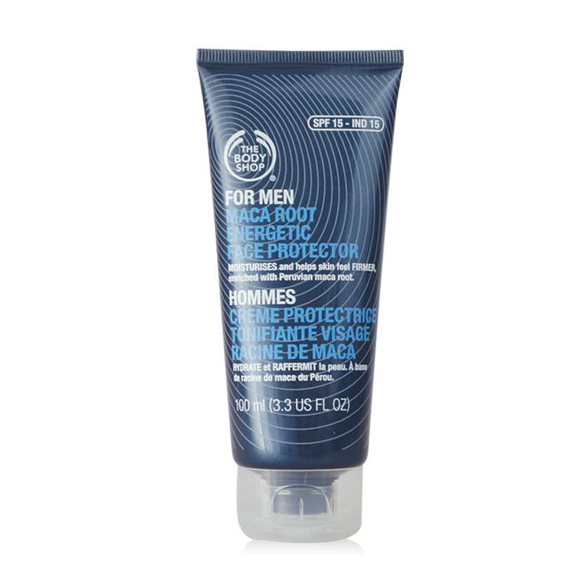 拍下半价The Body Shop男士防晒润肤乳防晒霜100mlSPF15