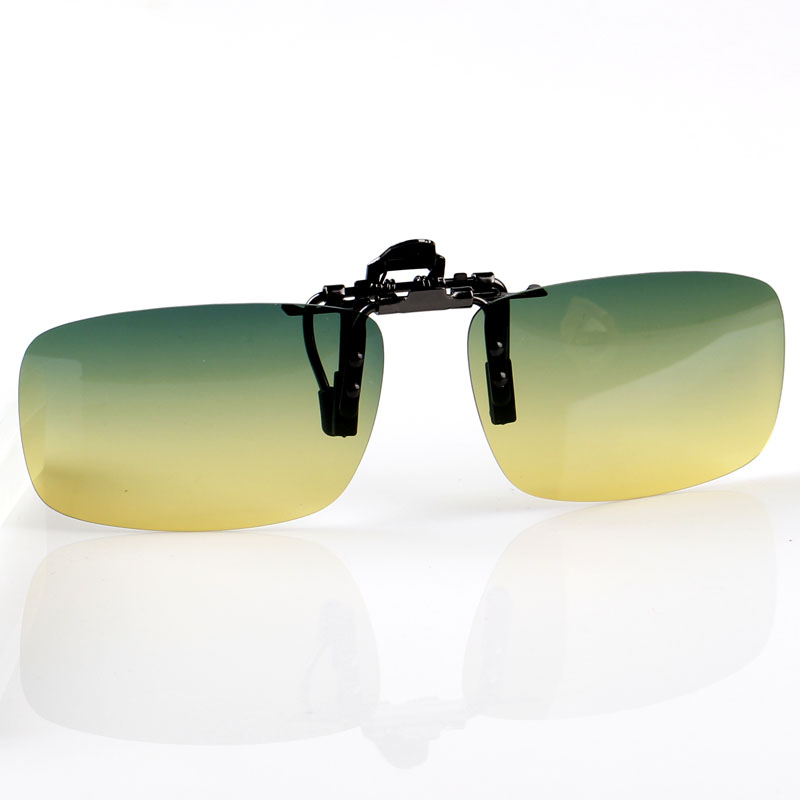 Myopia polarizer clip-on day and night dual-use male and female drivers driving special night vision driving sunglasses Sunglasses