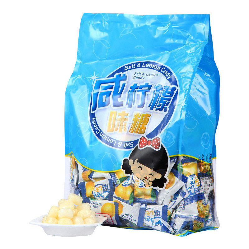 Cocon Kekang brand salty lemon flavored sugar 1kg package imported from Malaysia, sweet and sour, delicious and fruity