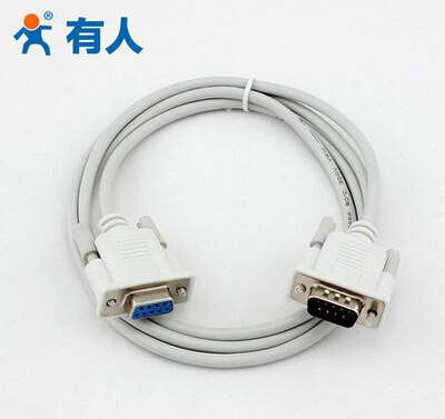 Public-to-mother RS232 serial port line COM port data line 9 for holes (straight connection) 1 5 m