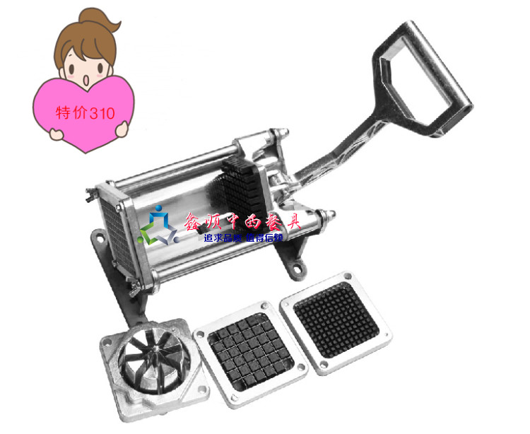 Stainless Steel Manual Cut Strips Machine Cut Fries Machine Cut of Potato Strips Machine Cherero Cucumber Cilantro Cilantro Cilantro