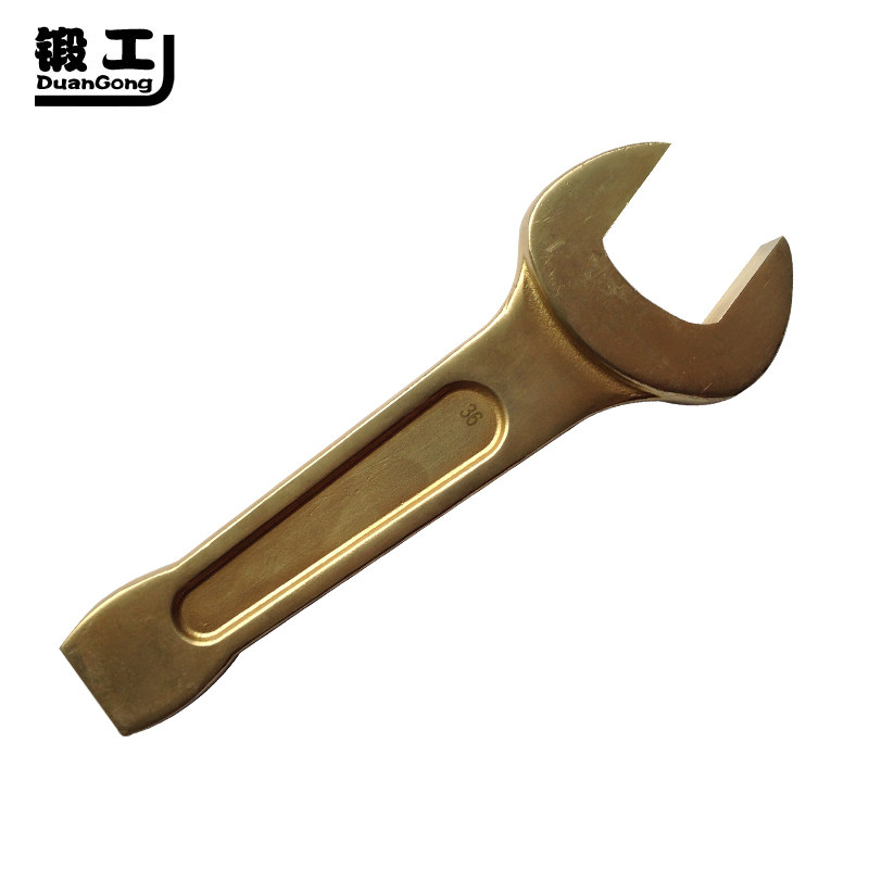Blacksmith brand explosion-proof opening knock wrench copper alloy material knock wrench metric manual hardware tools