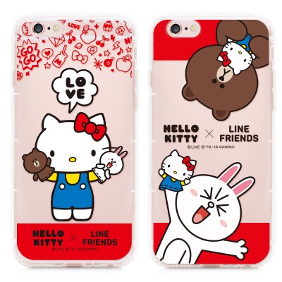 GARMMA Kitty joint iPhone 6 6S air pressure air cushion anti-fall protection shell