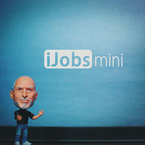Jobs model hand office boy movable mini doll gift decoration souvenir lY1g9mW9U6