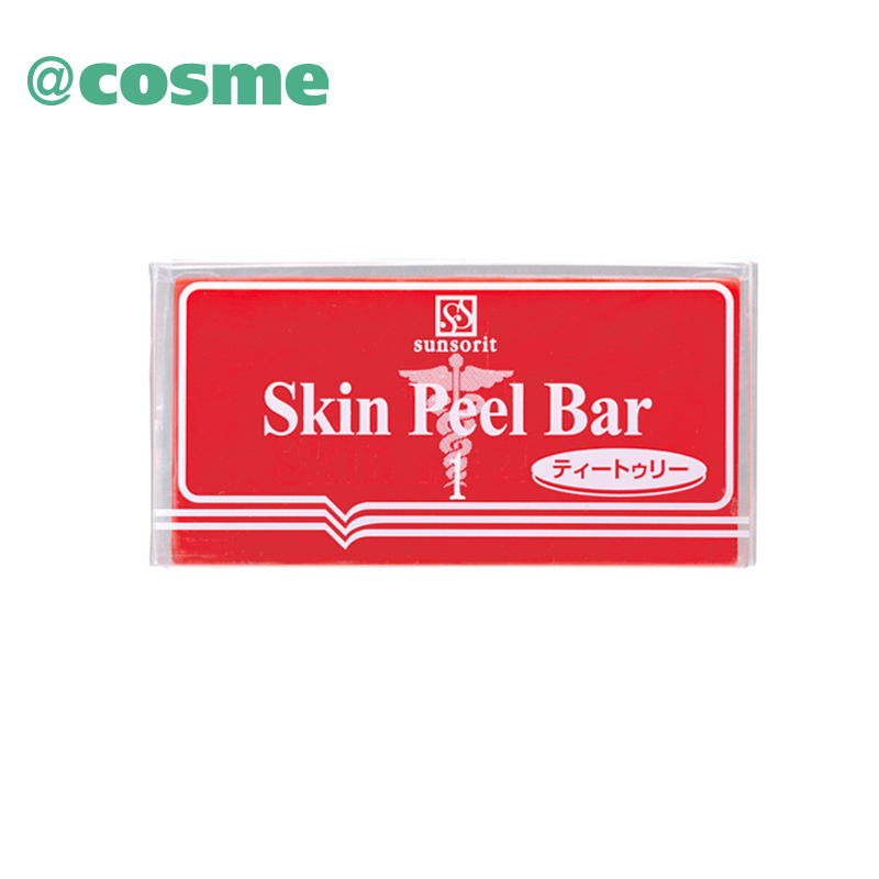 SUNSORITSkin Peel Bar洁面红皂135g 油性肌肤 控油 日本直邮