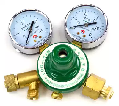 Ningbo Longxing Hydrogen Decompression Meter YQQ-10A Hydrogen Pressure Reducing Valve Cylinder Pressure Reducing Pressure Gage