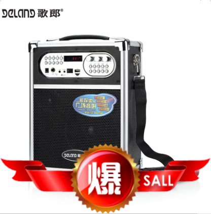 Gelang Q78 outdoor performance wireless bluetooth speaker card u disk player square dance audio small subwoofer