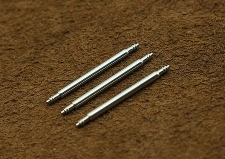 Watch accessories 1 5 coarse half steel watch ear shell connection shaft table shaft elastic table column stainless steel raw ear rod