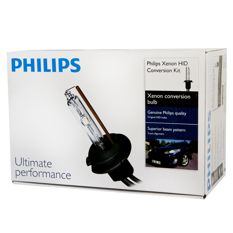 Philips飞利浦HID氙气灯H4\H1\H7\H3\HB3\9005\HB4\9006远近光灯