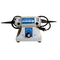 Table cloth wheel polished polishing machine-adjustable speed double head grinding machine-punching gold tool-Bwheel machine 3o2