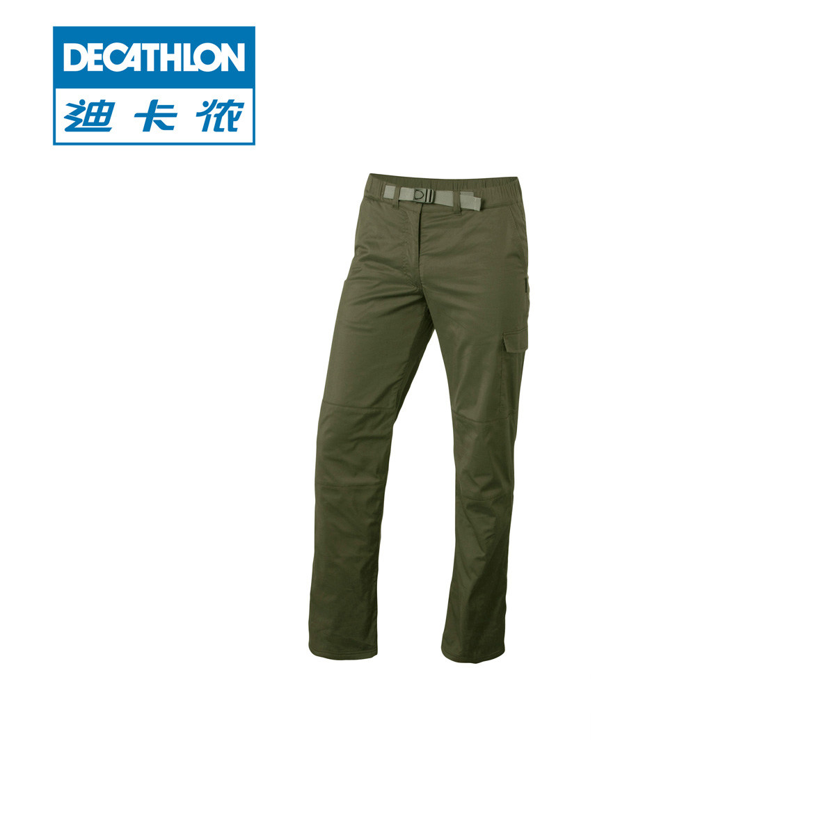 迪卡侬 户外抓绒裤 男款 内含抓绒层 透气保暖裤 QUECHUA L1