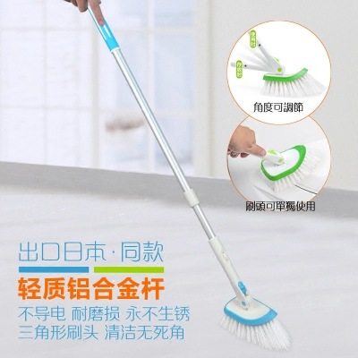 Breeding pond algae brush large angle telescopic long handle cleaning brush hard brush koi pond decontamination cleaning tool promotion