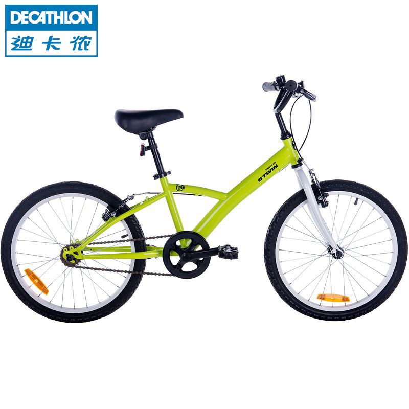 迪卡侬 20寸儿童自行车男女 6 7 8岁休闲车 single one 2K BTWIN