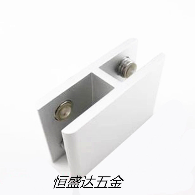 180 degree glass clamps Glass clamps Aluminum alloy combination clamps Double-sided aluminum alloy combination clamps do not punch