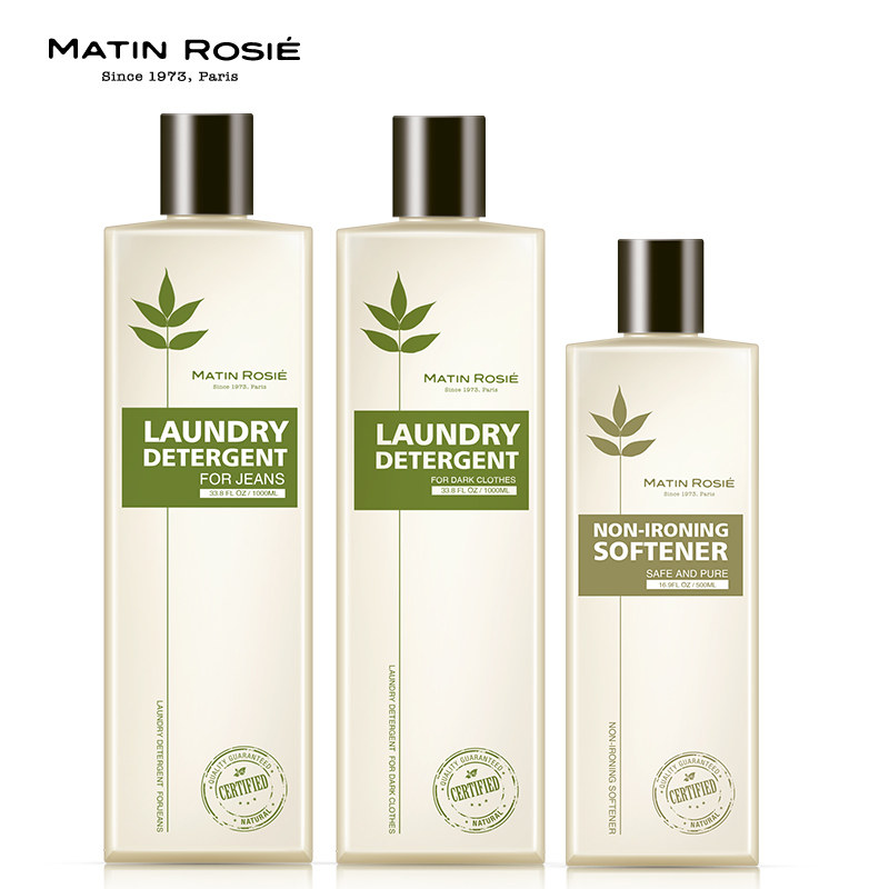 高浓缩牛仔衣/裤固色进口洗衣液 护色衣物皂液 免烫柔顺剂洗衣