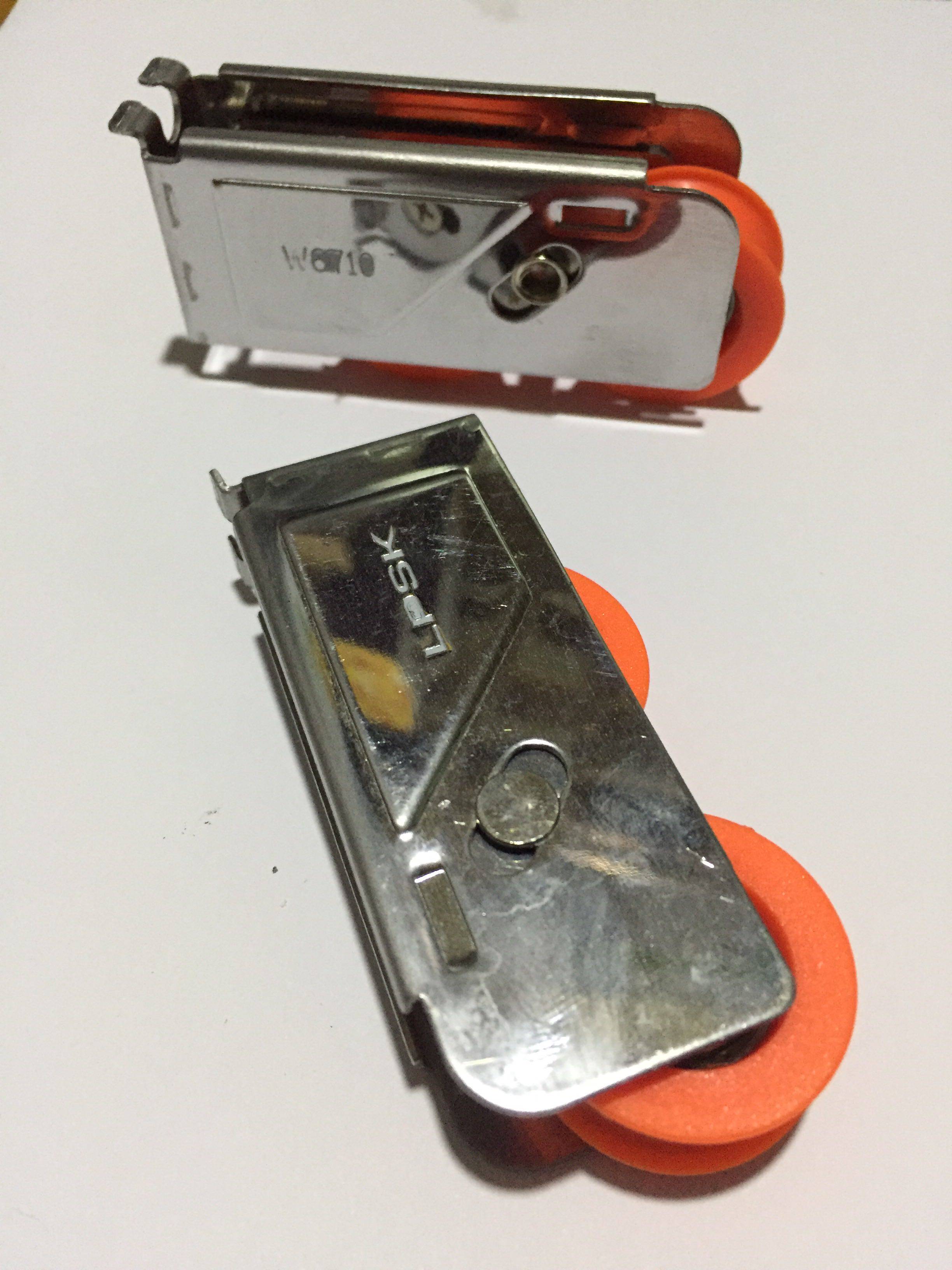 LPSK Original Factory Aluminum Alloy Doors And Windows Ropskine 988 Doors And Windows Pulleys Double Wheels Stainless Steel Material New