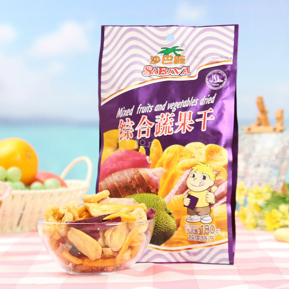SABAVA/沙巴哇综合蔬果干 180g