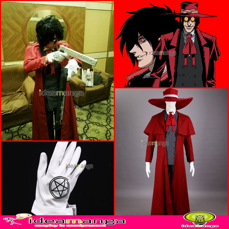 Cosplay Costume Hell's Song Royal Church Knights Hellsing Alucard Costume