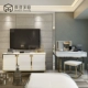 Phòng ngủ hiện đại của gia đình đơn giản và phong cách thành một bộ bàn ghế TV + bàn trang điểm + bàn đầu giường kết hợp gói - Bộ đồ nội thất giường ngủ hiện đại Bộ đồ nội thất