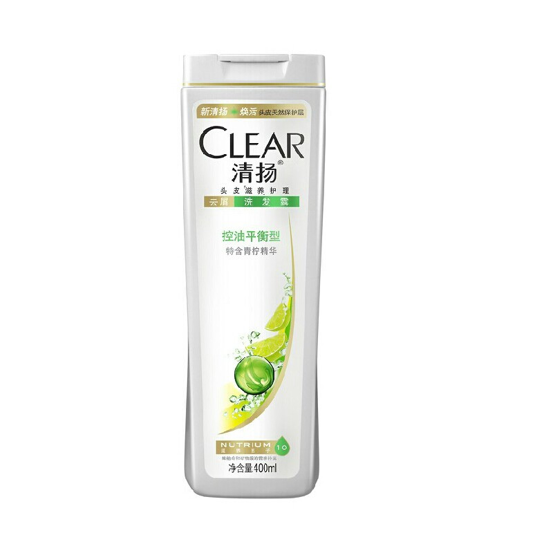 清扬去屑洗发水露乳400ml 控油平衡止痒洗头膏男女通用多省包邮