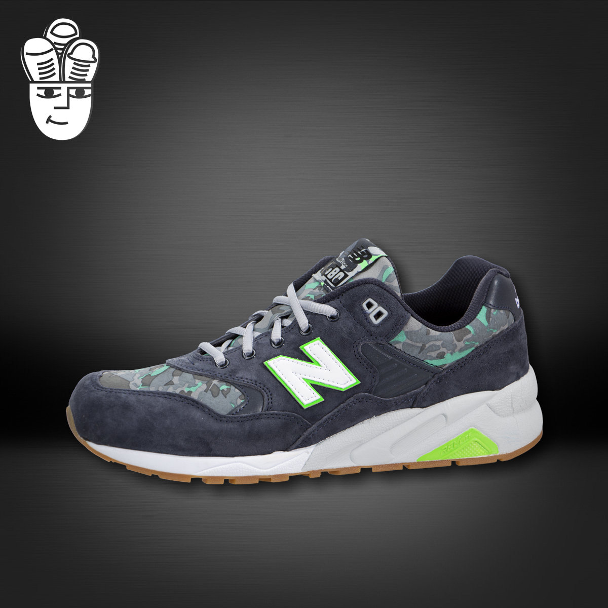 New Balance 580 NB男鞋 新款复古跑步鞋 新款慢跑鞋mrt580nv/gy