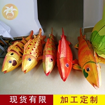 Fish lantern luminous handmade animal shape New Years Light show Lantern Spring Festival lantern Tropical sea fish lamp pendant custom-made