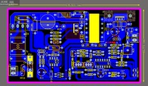 Switching power supply 12V3A information schematic PCB